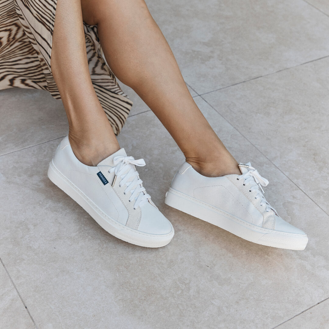 Mim IV - White/Suede