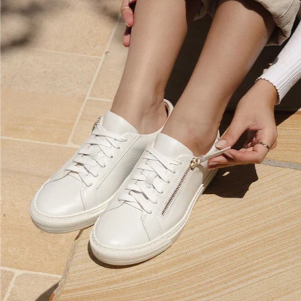 FRANKiE4 BiLLiE - White Tumbled | Footgear