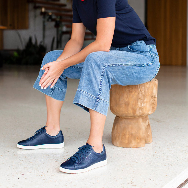 FRANKIE4 JACKiE - Navy Croc | Footgear 