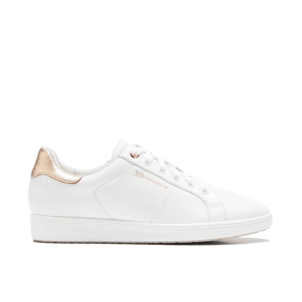 FRANKIE4 Jackie - White/Rose Gold | Footgear