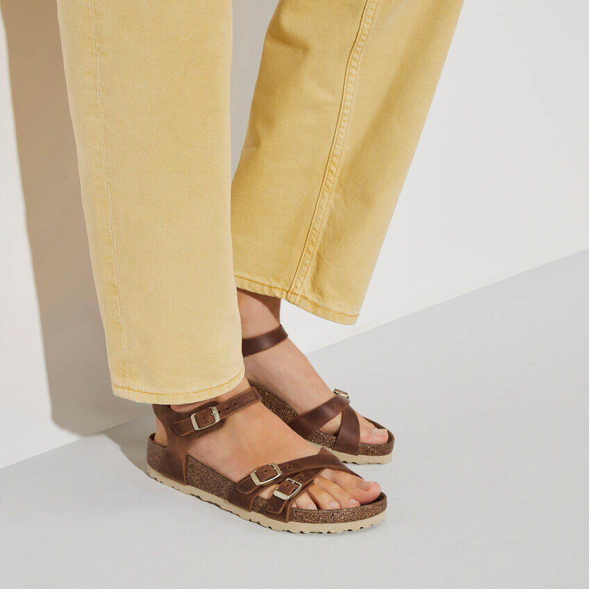 Birkenstock Kumba Oiled Leather - Cognac | Footgear