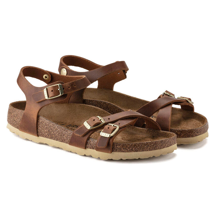 Birkenstock Kumba Oiled Leather - Cognac | Footgear