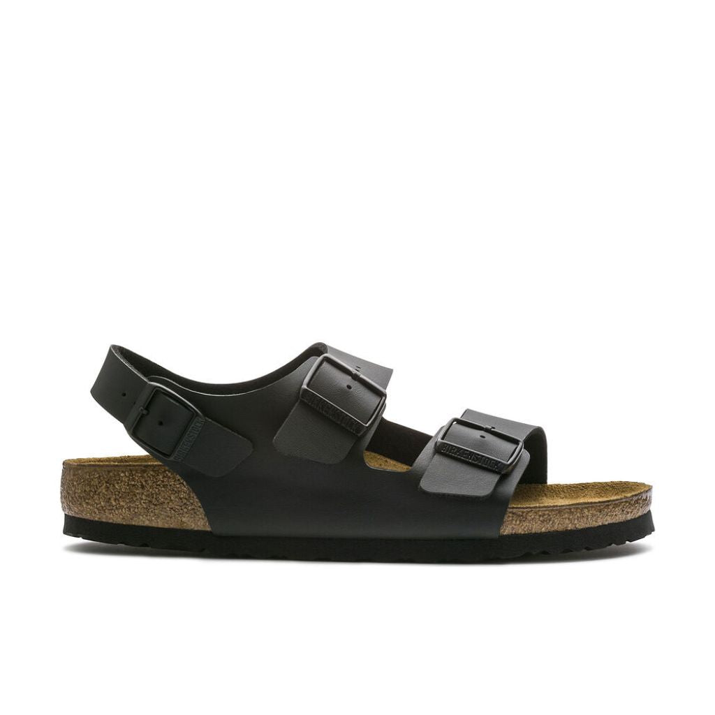 Birkenstock Milano Birko Flor Narrow Black