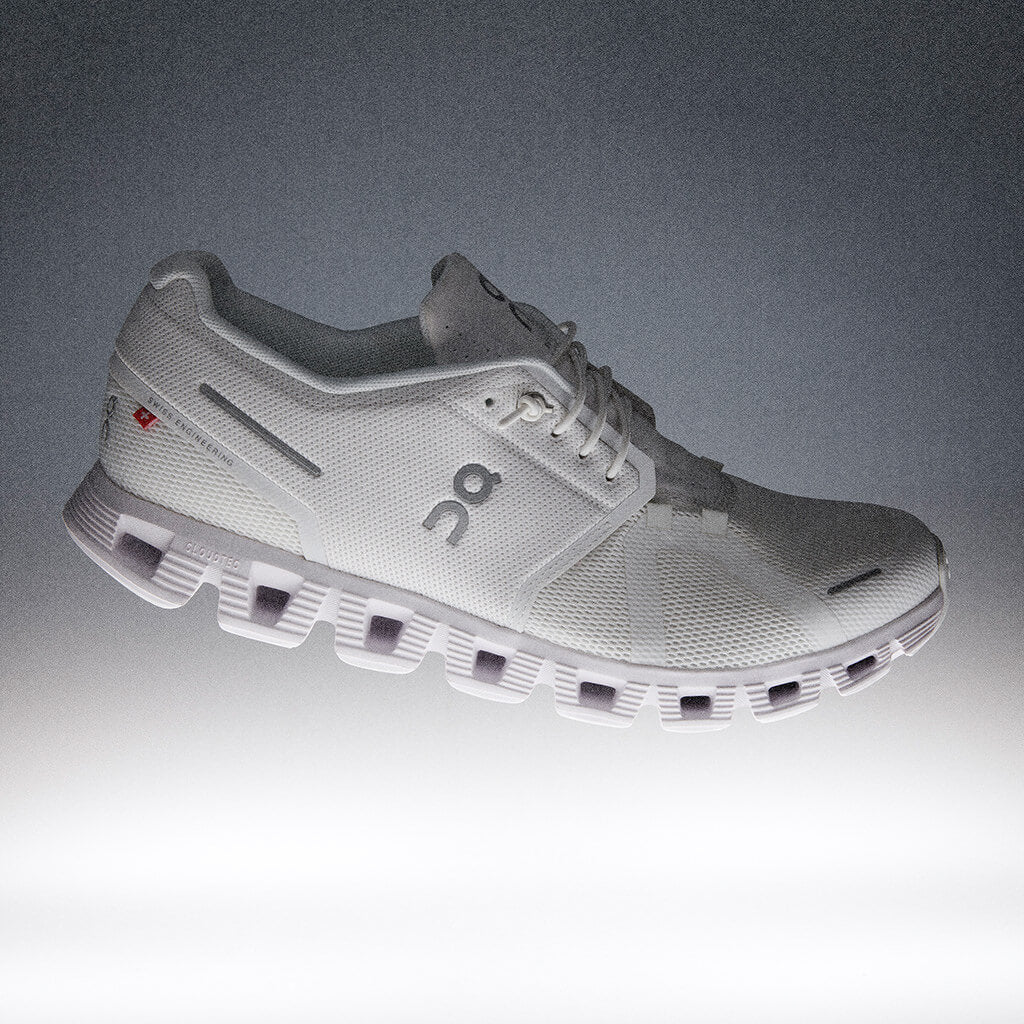 On Running Women's Cloud 5.0 Lace - Undyed All White | Footgear