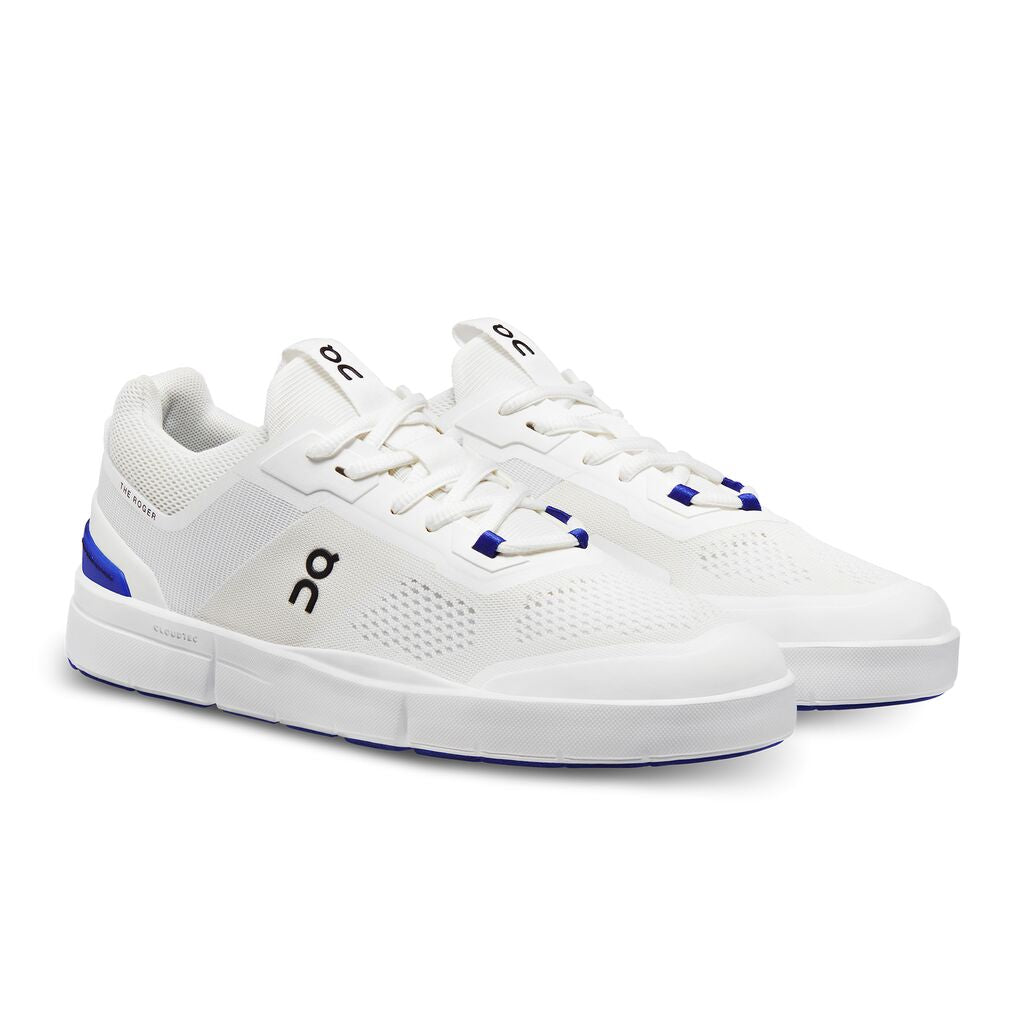 ON Running The Roger Spin Lace - White/Indigo | Footgear 