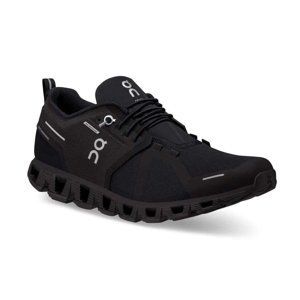 ON Running Cloud 5.0 Waterproof Lace - Black/Lunar | Footgear 