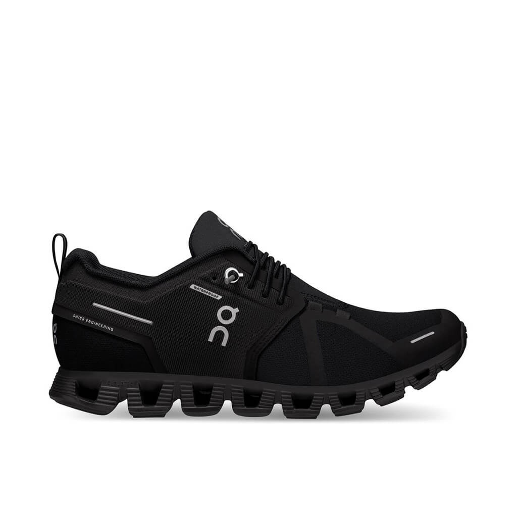 ON Running Cloud 5.0 Waterproof Lace - Black/Lunar | Footgear 