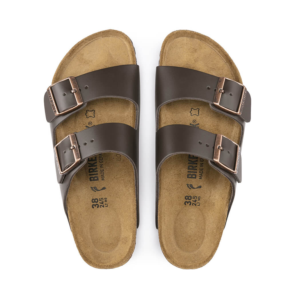Birkenstock Arizona Smooth Leather - Brown | Footgear