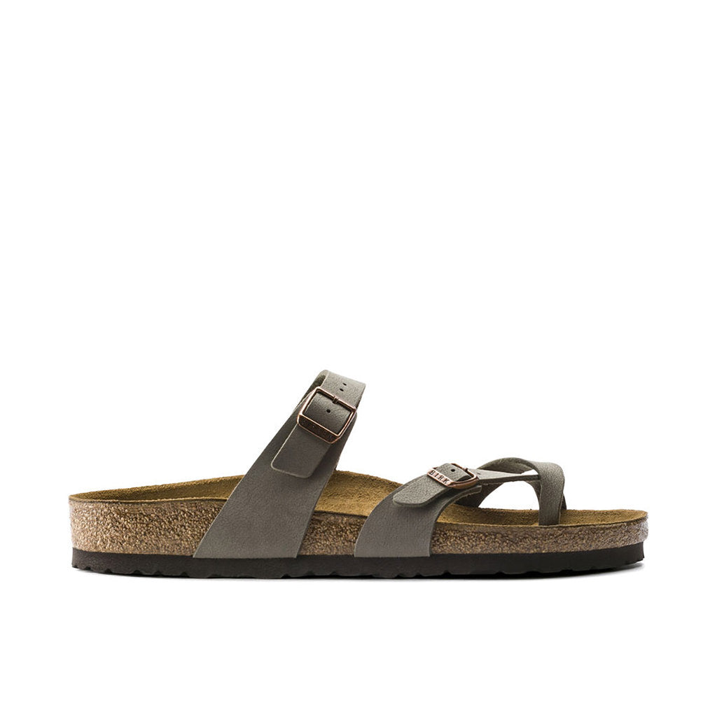 Birkenstock Mayari BirkiBuc - Stone | Footgear