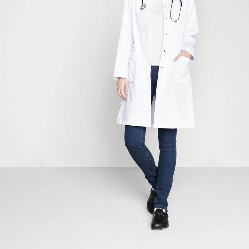 Birkenstock Tokio Supergrip Leather - Black | Footgear