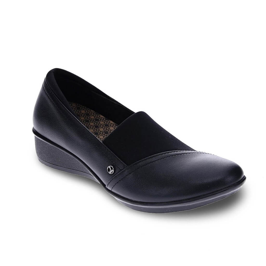 Revere Naples Slipon - Black French | Footgear 