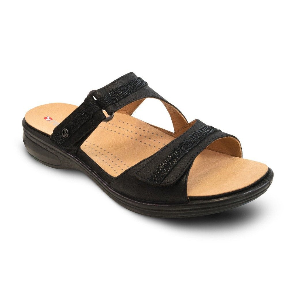 Revere Rio - Onyx/Black Lizard | Footgear